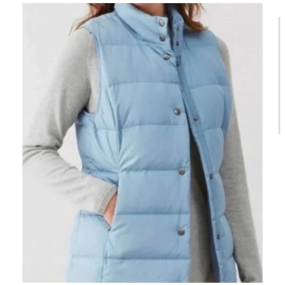 J. JILL Down Puffer Vest Size M - Picture 1 of 6